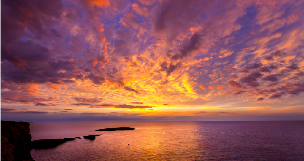 mejores atardeceres menorca
