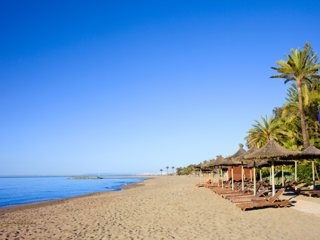 lugares más bonitos de España con playa - Marbella