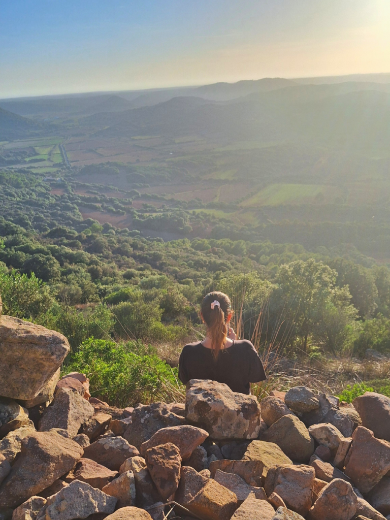 Vista desde la cima del Castillo Santa Águeda
