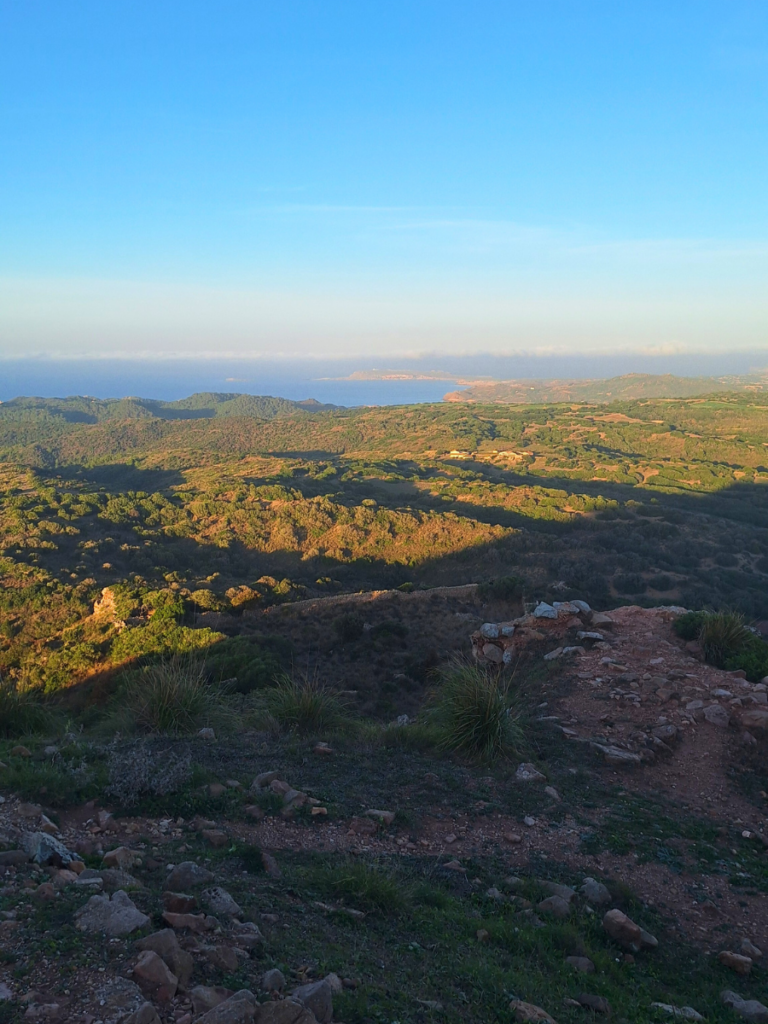 Vista desde la cima del Castillo Santa Águeda