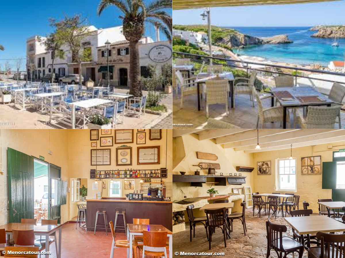 restaurantes y bares de comida menorquina